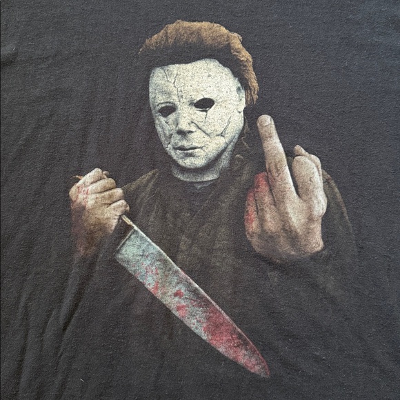 Y2K Michael Myers Halloween T-Shirt - Picture 2 of 10